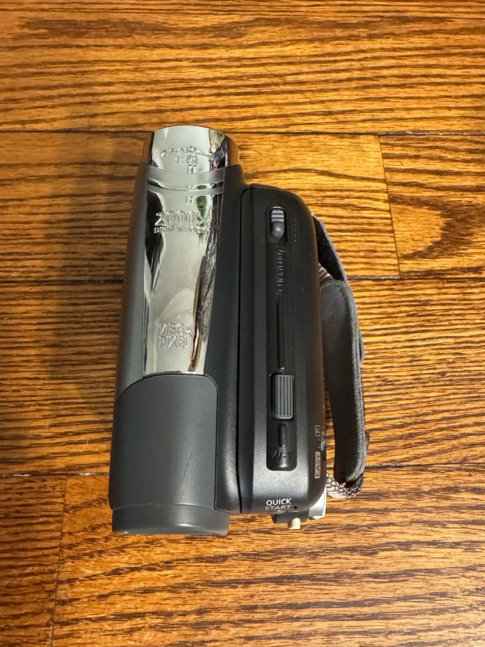 Canon Black Video Camcorder with Canon Video Lens - READ